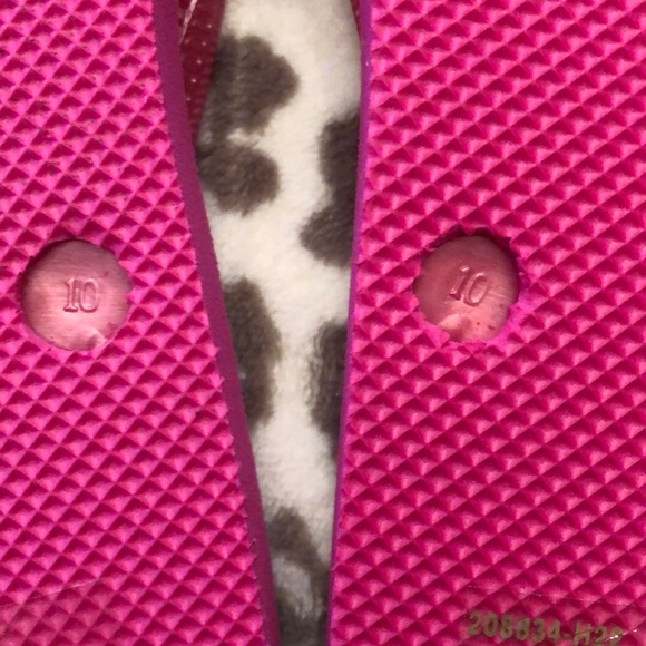 NWOT Victoria’s Secret Flip Flops in Pink Size 10 Women’s - Picture 7 of 9